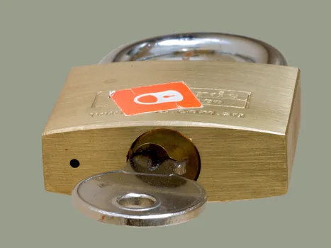 Cryptographic key being generated and stored securely